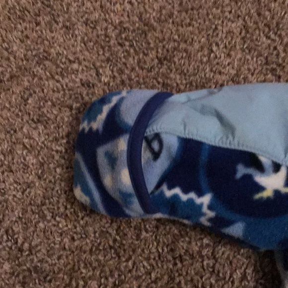 Columbia Blue Snowsuit very warm zipper Velcro - Picture 4 of 7